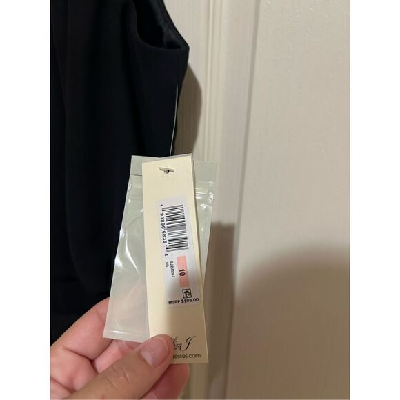 Eliza J pant suit with beaded neck - Picture 3 of 7